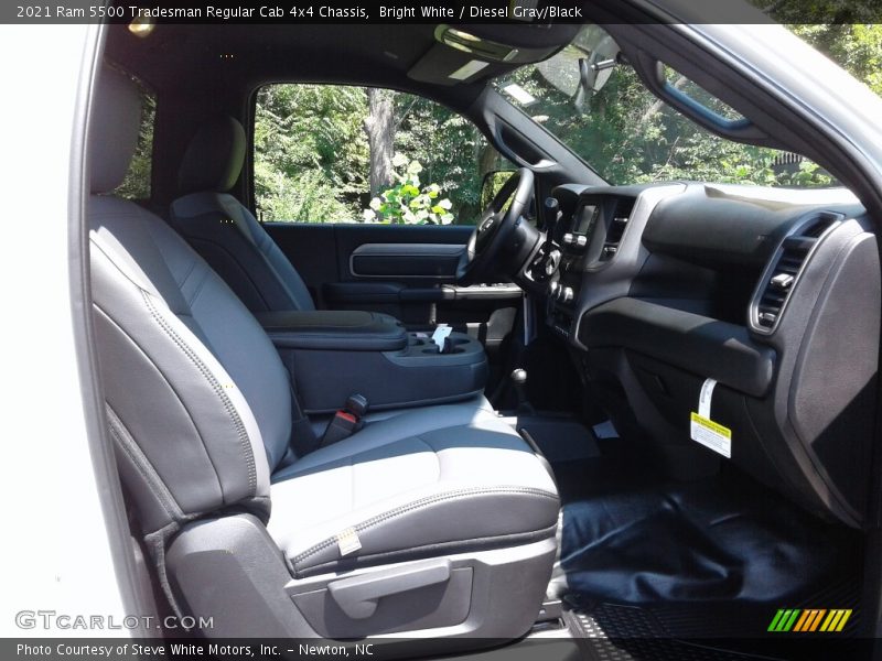 Bright White / Diesel Gray/Black 2021 Ram 5500 Tradesman Regular Cab 4x4 Chassis
