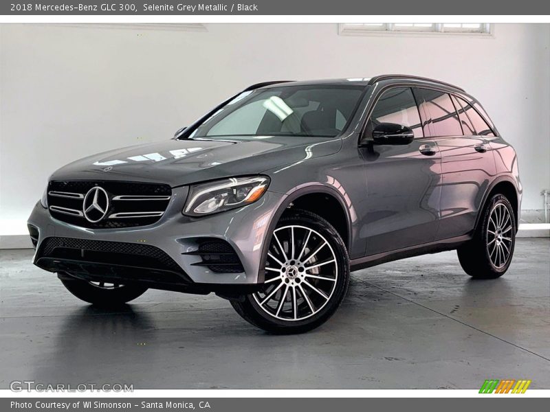 Selenite Grey Metallic / Black 2018 Mercedes-Benz GLC 300