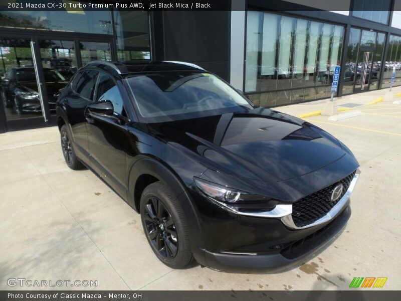 Jet Black Mica / Black 2021 Mazda CX-30 Turbo Premium Plus AWD