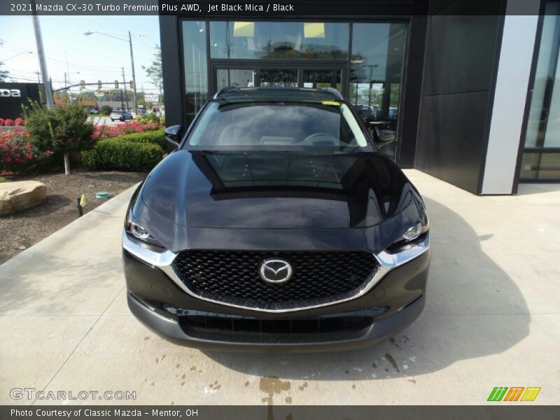 Jet Black Mica / Black 2021 Mazda CX-30 Turbo Premium Plus AWD