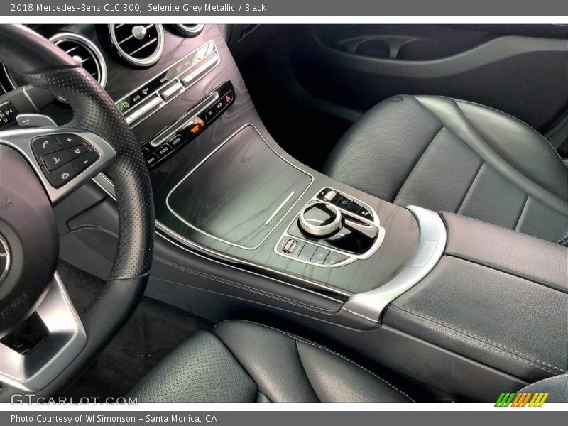 Selenite Grey Metallic / Black 2018 Mercedes-Benz GLC 300
