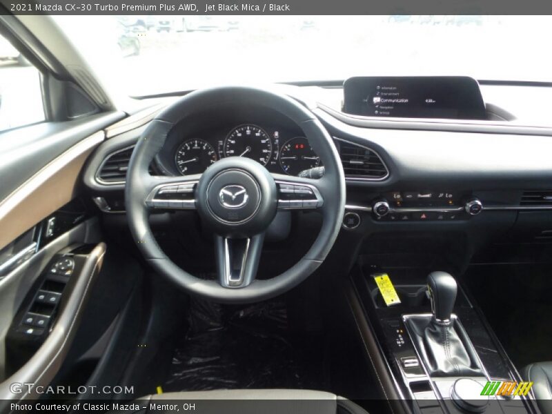 Jet Black Mica / Black 2021 Mazda CX-30 Turbo Premium Plus AWD
