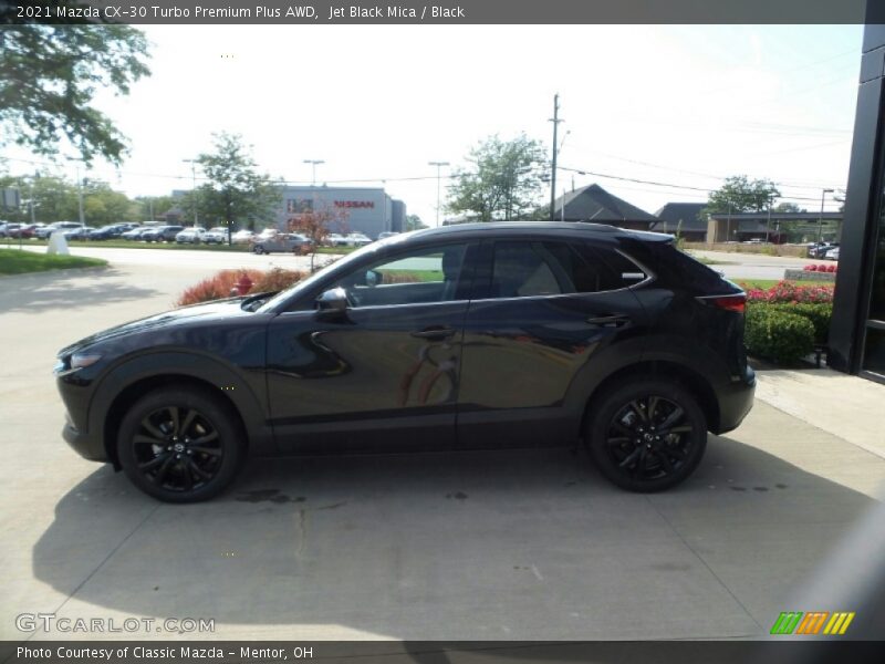 Jet Black Mica / Black 2021 Mazda CX-30 Turbo Premium Plus AWD