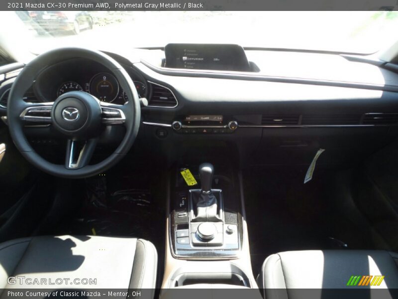 Polymetal Gray Metallic / Black 2021 Mazda CX-30 Premium AWD