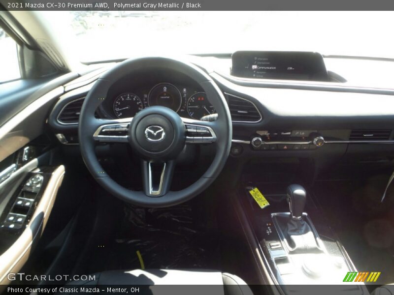 Polymetal Gray Metallic / Black 2021 Mazda CX-30 Premium AWD