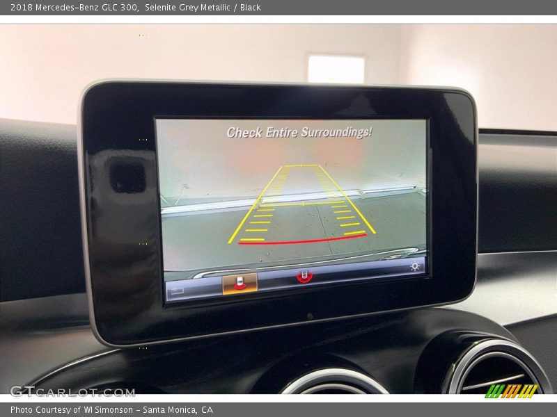 Selenite Grey Metallic / Black 2018 Mercedes-Benz GLC 300