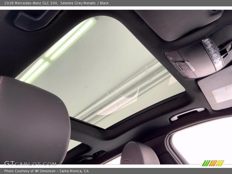 Selenite Grey Metallic / Black 2018 Mercedes-Benz GLC 300