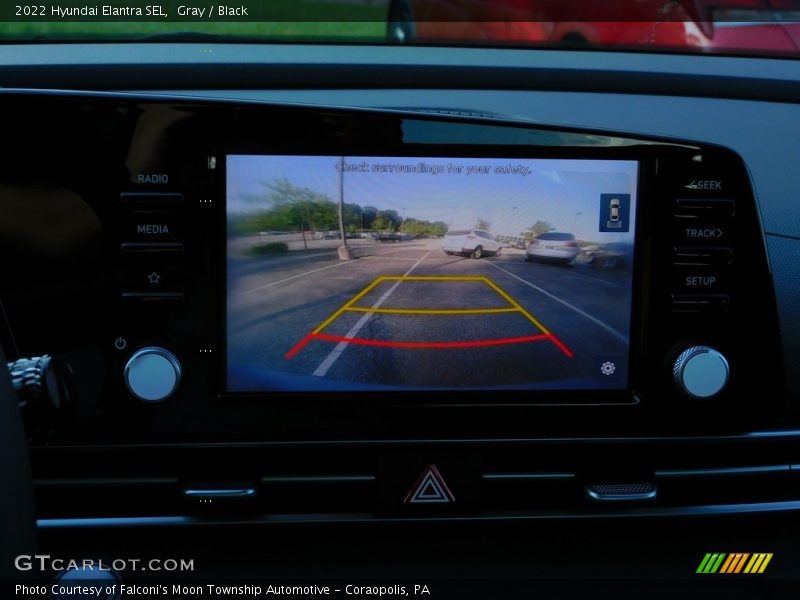 Gray / Black 2022 Hyundai Elantra SEL