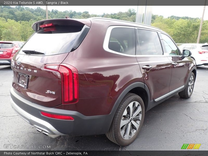 Sangria / Black 2020 Kia Telluride S AWD