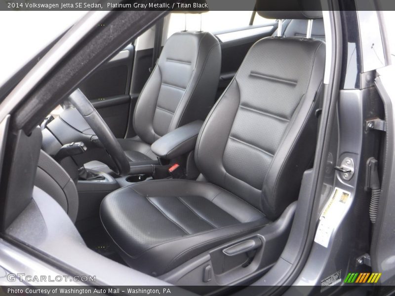 Platinum Gray Metallic / Titan Black 2014 Volkswagen Jetta SE Sedan