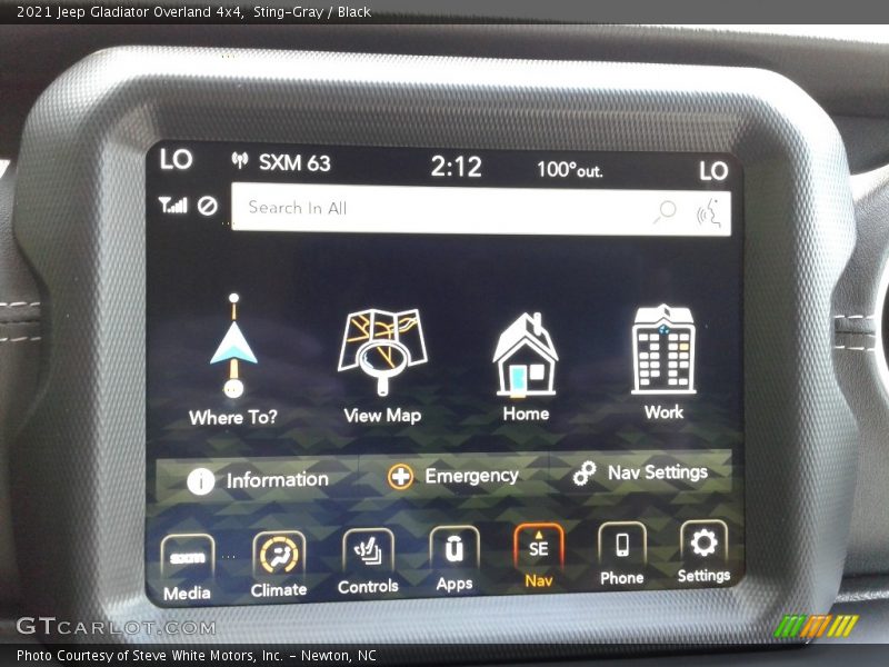 Sting-Gray / Black 2021 Jeep Gladiator Overland 4x4