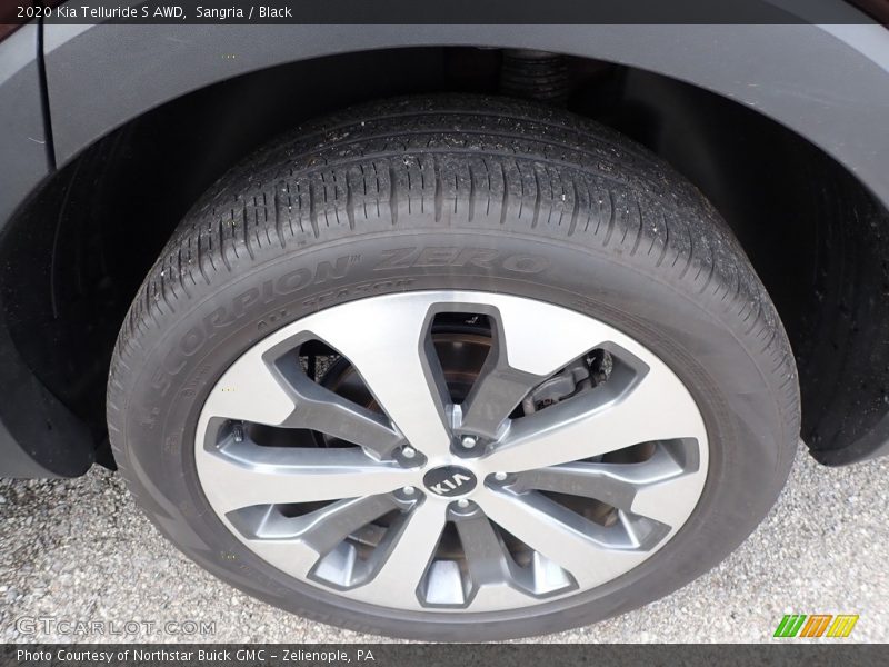 Sangria / Black 2020 Kia Telluride S AWD