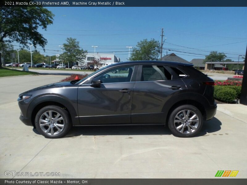 Machine Gray Metallic / Black 2021 Mazda CX-30 Preferred AWD
