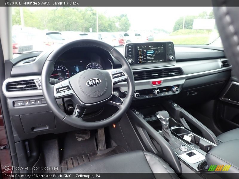  2020 Telluride S AWD Black Interior