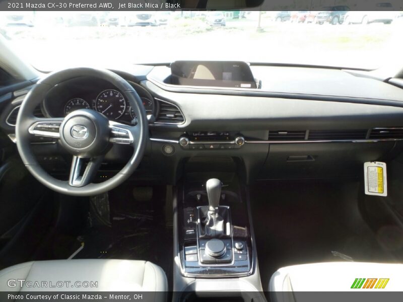 Jet Black Mica / Black 2021 Mazda CX-30 Preferred AWD