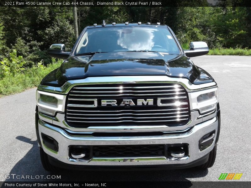 Diamond Black Crystal Pearl / Black 2021 Ram 4500 Laramie Crew Cab 4x4 Chassis