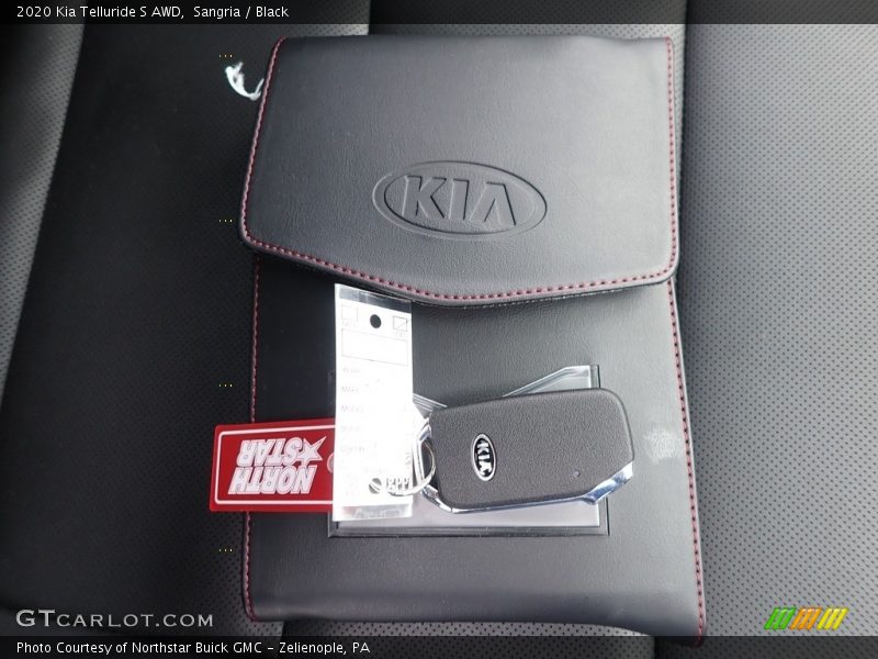 Sangria / Black 2020 Kia Telluride S AWD
