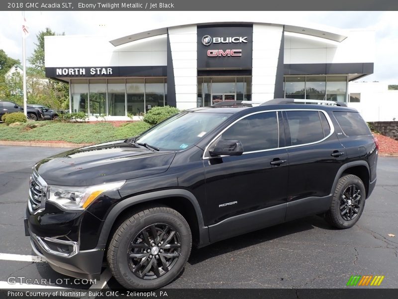Ebony Twilight Metallic / Jet Black 2018 GMC Acadia SLT