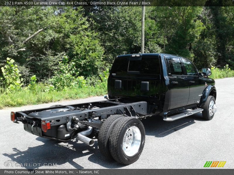 Diamond Black Crystal Pearl / Black 2021 Ram 4500 Laramie Crew Cab 4x4 Chassis