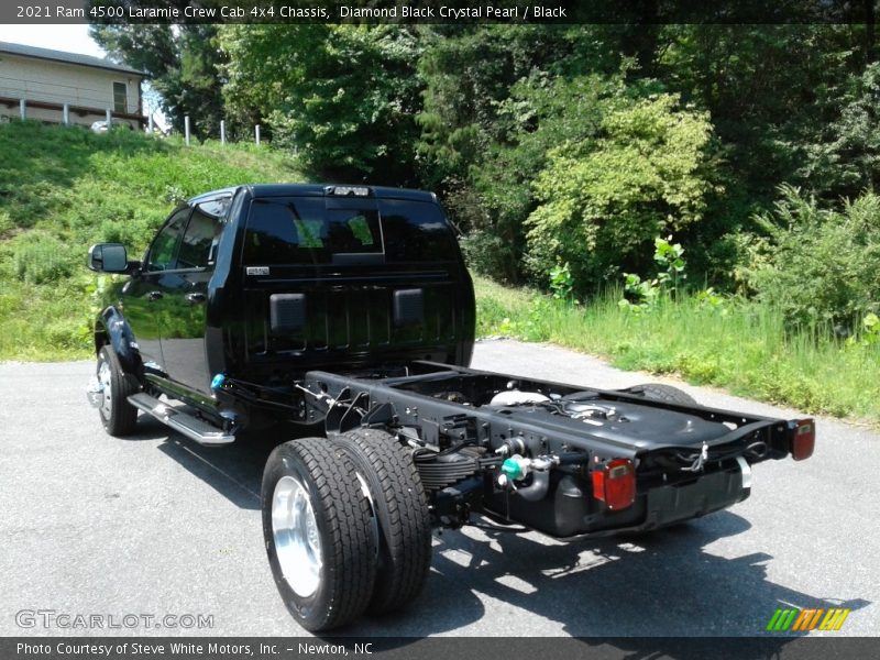 Diamond Black Crystal Pearl / Black 2021 Ram 4500 Laramie Crew Cab 4x4 Chassis