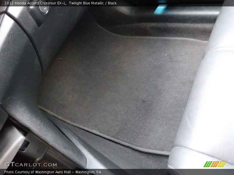 Twilight Blue Metallic / Black 2012 Honda Accord Crosstour EX-L