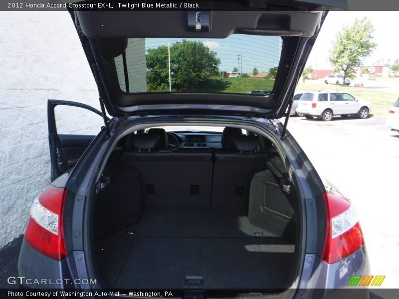 Twilight Blue Metallic / Black 2012 Honda Accord Crosstour EX-L