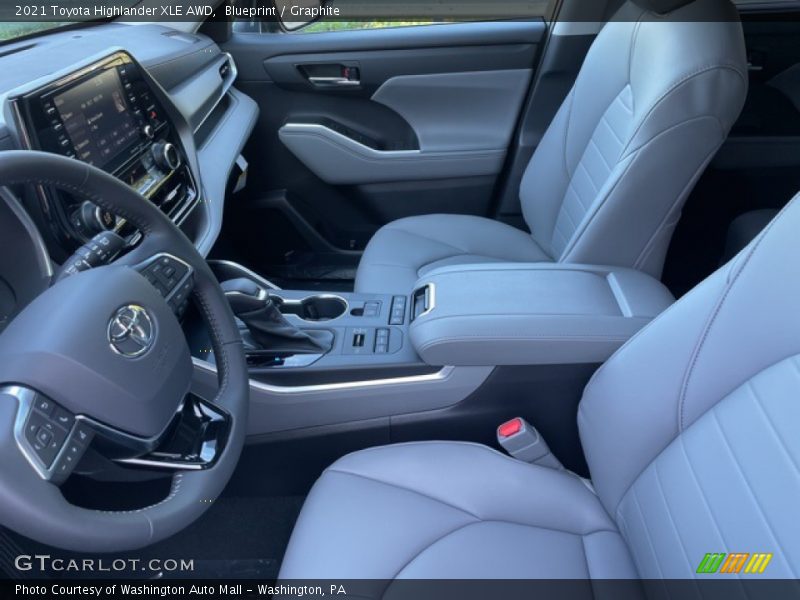 Blueprint / Graphite 2021 Toyota Highlander XLE AWD