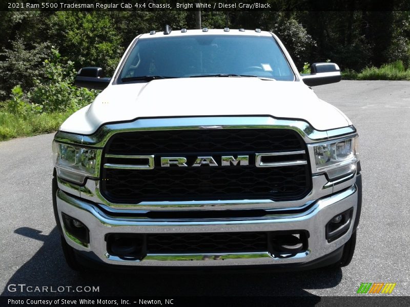 Bright White / Diesel Gray/Black 2021 Ram 5500 Tradesman Regular Cab 4x4 Chassis
