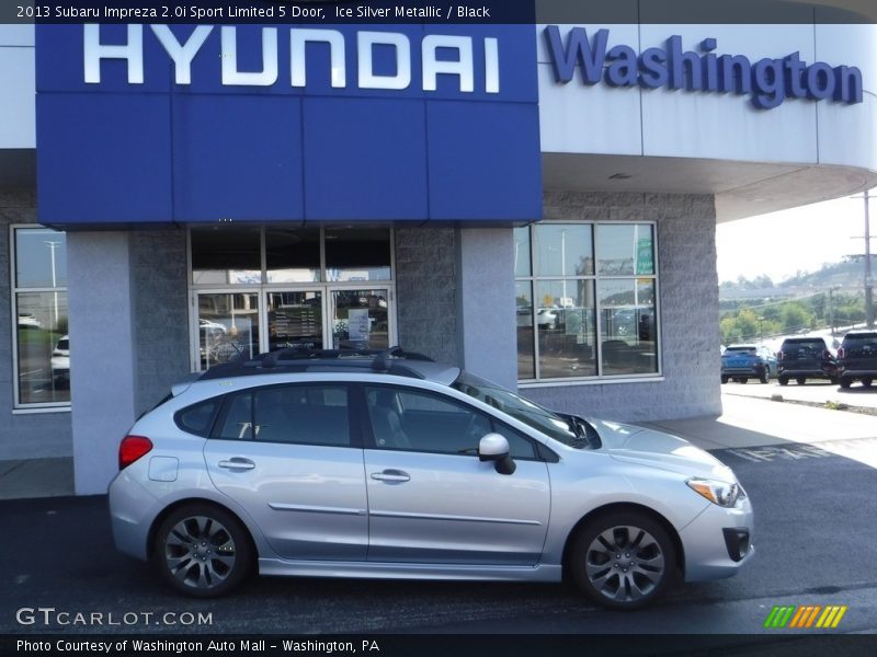 Ice Silver Metallic / Black 2013 Subaru Impreza 2.0i Sport Limited 5 Door