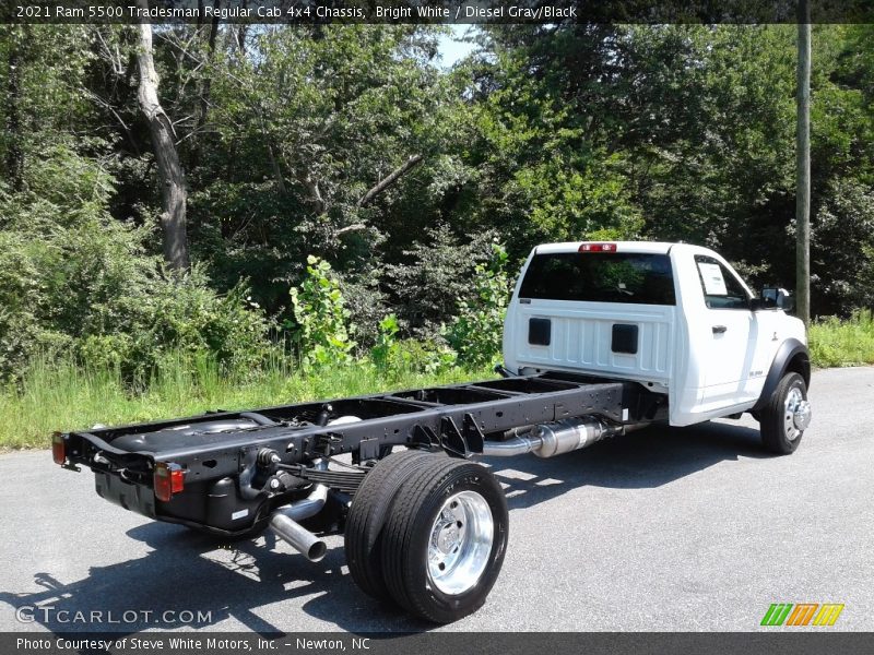 Bright White / Diesel Gray/Black 2021 Ram 5500 Tradesman Regular Cab 4x4 Chassis