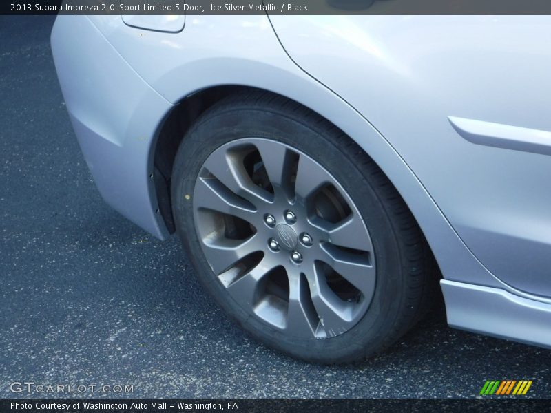 Ice Silver Metallic / Black 2013 Subaru Impreza 2.0i Sport Limited 5 Door