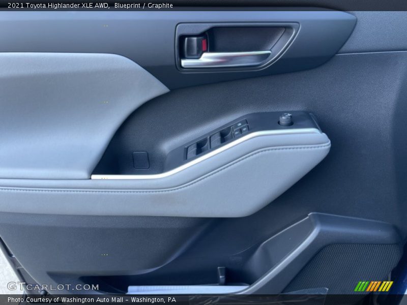Blueprint / Graphite 2021 Toyota Highlander XLE AWD