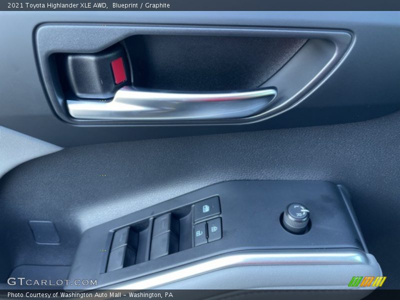 Blueprint / Graphite 2021 Toyota Highlander XLE AWD