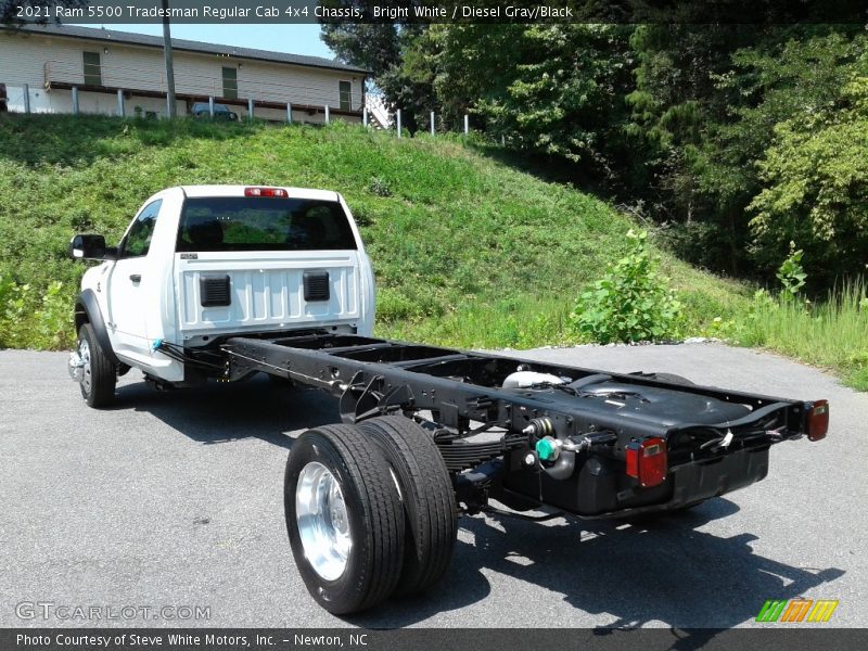 Bright White / Diesel Gray/Black 2021 Ram 5500 Tradesman Regular Cab 4x4 Chassis