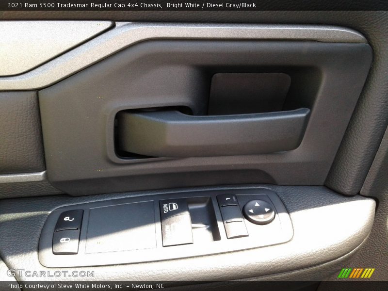 Bright White / Diesel Gray/Black 2021 Ram 5500 Tradesman Regular Cab 4x4 Chassis