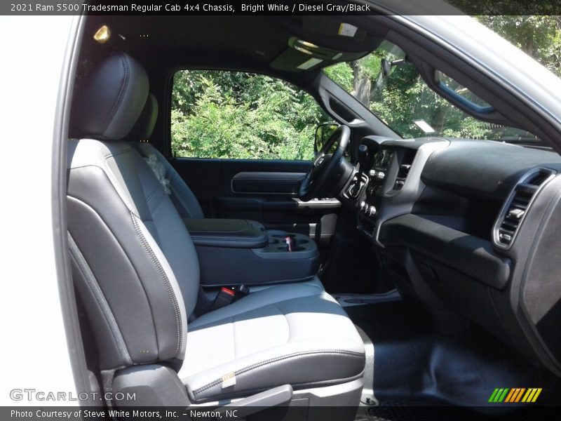 Bright White / Diesel Gray/Black 2021 Ram 5500 Tradesman Regular Cab 4x4 Chassis