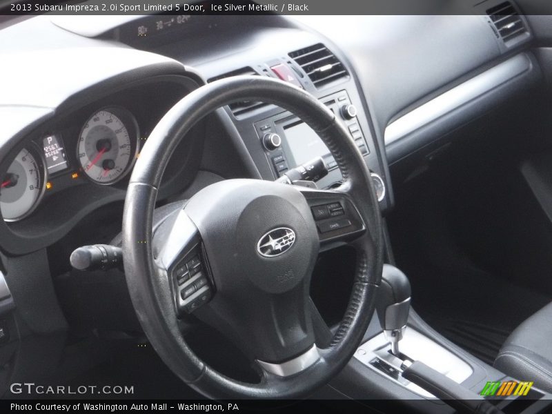 Ice Silver Metallic / Black 2013 Subaru Impreza 2.0i Sport Limited 5 Door