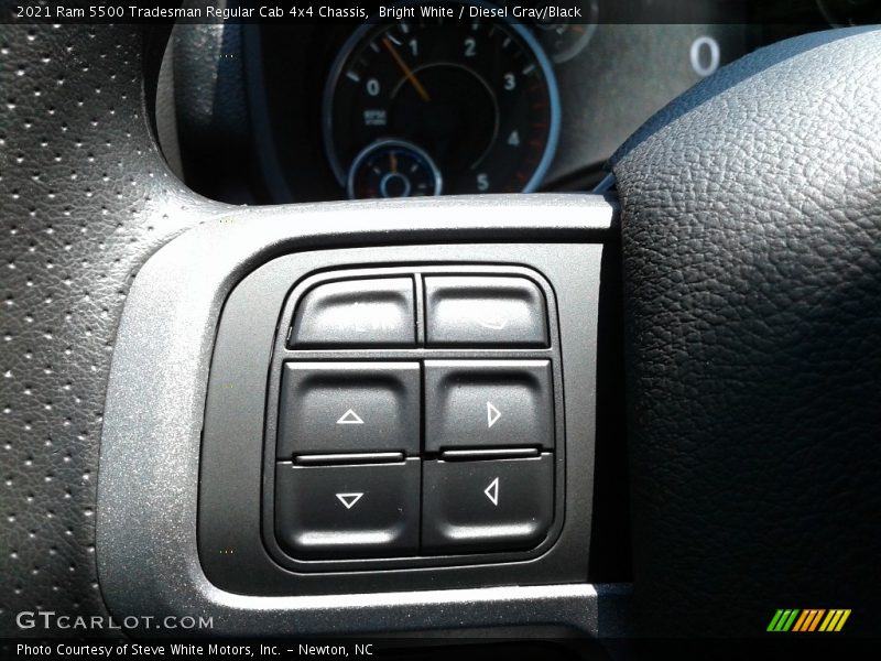 Bright White / Diesel Gray/Black 2021 Ram 5500 Tradesman Regular Cab 4x4 Chassis