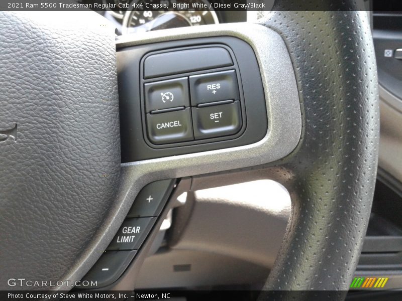 Bright White / Diesel Gray/Black 2021 Ram 5500 Tradesman Regular Cab 4x4 Chassis