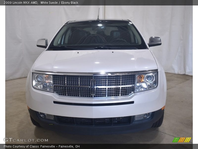 White Suede / Ebony Black 2009 Lincoln MKX AWD