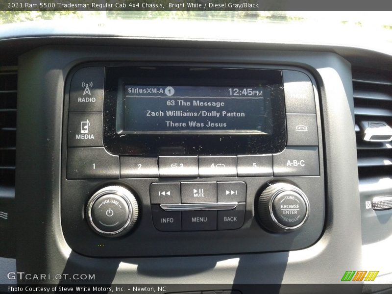 Bright White / Diesel Gray/Black 2021 Ram 5500 Tradesman Regular Cab 4x4 Chassis