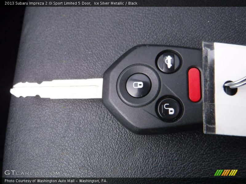 Ice Silver Metallic / Black 2013 Subaru Impreza 2.0i Sport Limited 5 Door