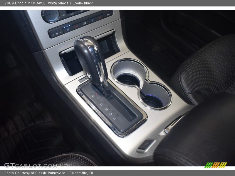 White Suede / Ebony Black 2009 Lincoln MKX AWD