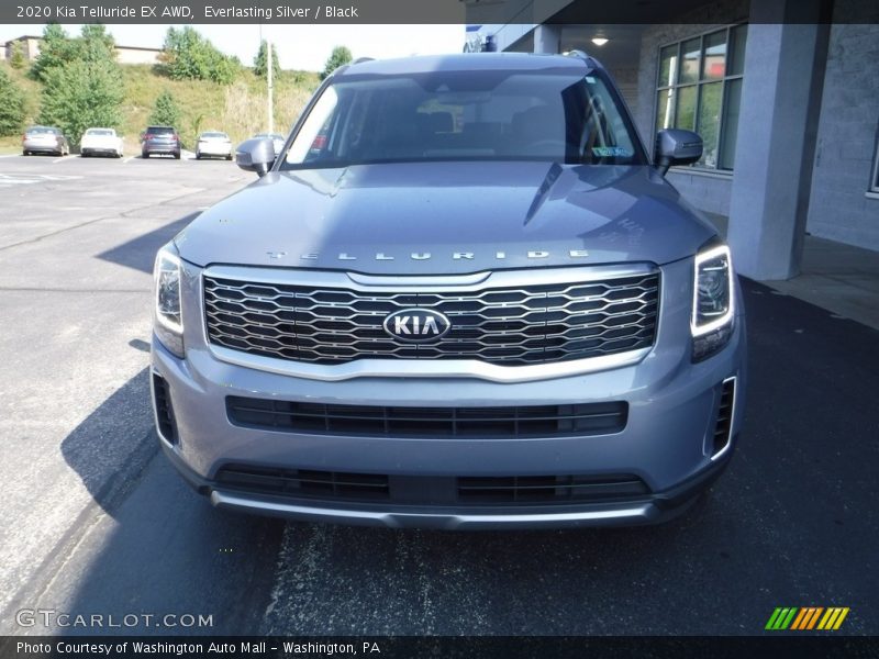 Everlasting Silver / Black 2020 Kia Telluride EX AWD