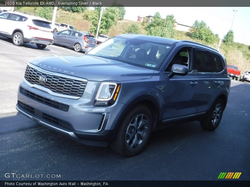 Everlasting Silver / Black 2020 Kia Telluride EX AWD