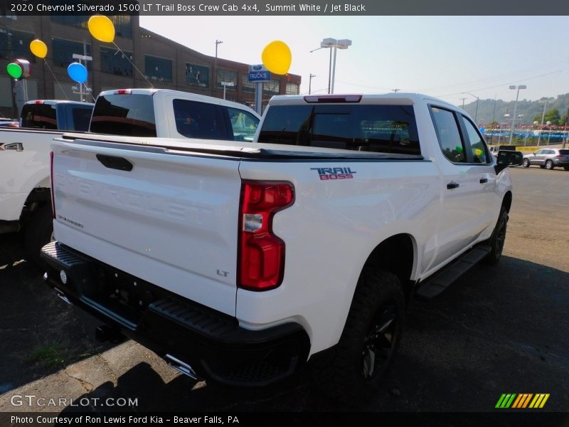 Summit White / Jet Black 2020 Chevrolet Silverado 1500 LT Trail Boss Crew Cab 4x4