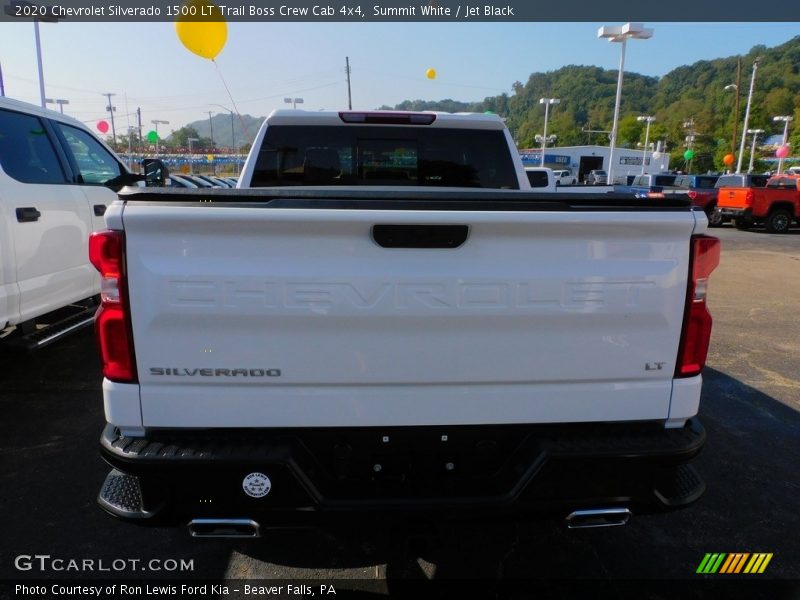 Summit White / Jet Black 2020 Chevrolet Silverado 1500 LT Trail Boss Crew Cab 4x4