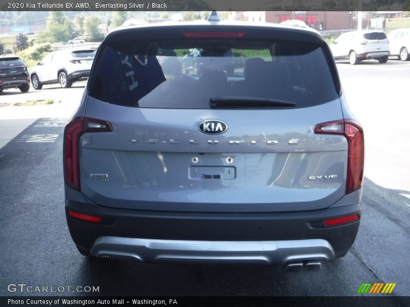 Everlasting Silver / Black 2020 Kia Telluride EX AWD