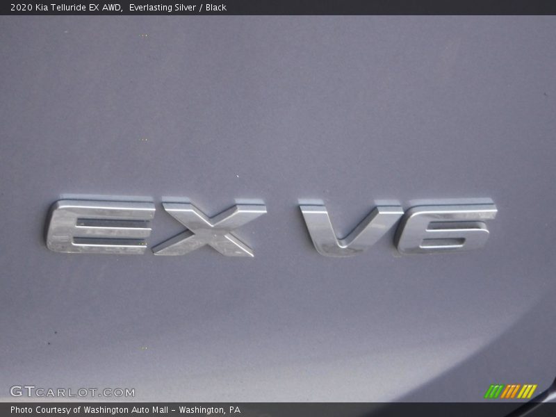 Everlasting Silver / Black 2020 Kia Telluride EX AWD
