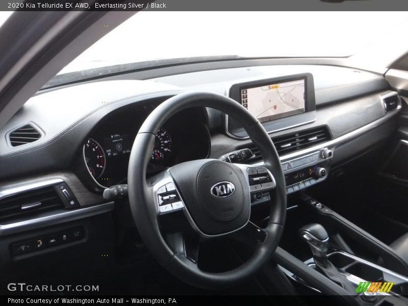 Everlasting Silver / Black 2020 Kia Telluride EX AWD